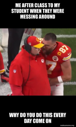 Travis Kelce and Coach