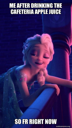 Drunk Elsa