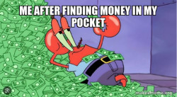 Mr Krabs Money