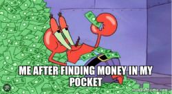 Mr Krabs Money