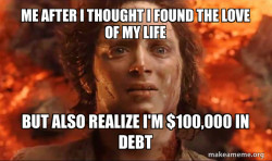 Frodo it's over it's done