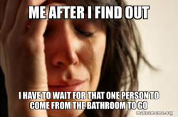 First World Problems