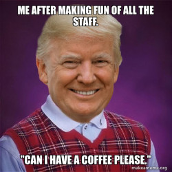 Bad Luck Trump
