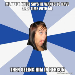 Annoying Facebook Girl