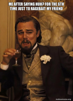 Leonardo DiCaprio Laughing Django