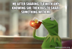 Amy T leaving meme