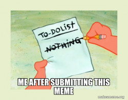 To Do List - Nothing