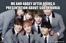 K-Pop Band BTS (Bangtan Boys)