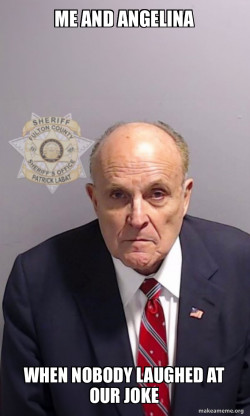 Rudy Giuliani Mugshot