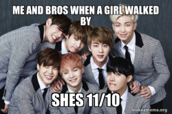 K-Pop Band BTS (Bangtan Boys)