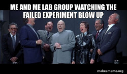 Dr Evil and Henchmen laughing - and then they said