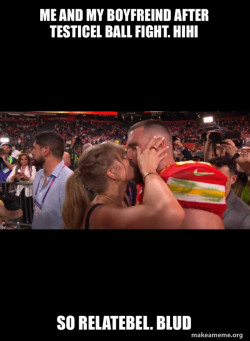 Taylor Swift and Travis Kelce Superbowl 2024