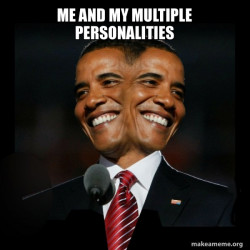 Two Faced Obama