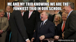 And then we told them