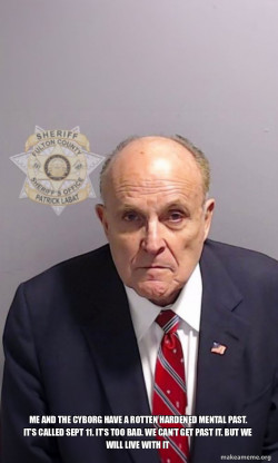 Rudy Giuliani Mugshot
