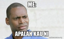 Confused Black Man