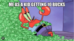 Mr Krabs Money