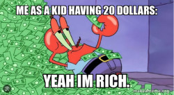 Mr Krabs Money