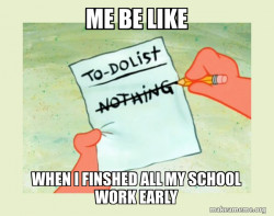 To Do List - Nothing