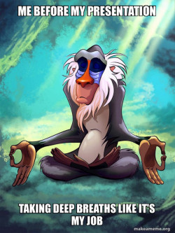 Rafiki Meditating - Lion King