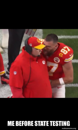 Travis Kelce and Coach