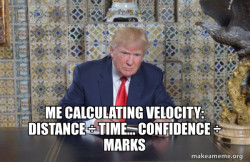 Donald Trump Writing Speech