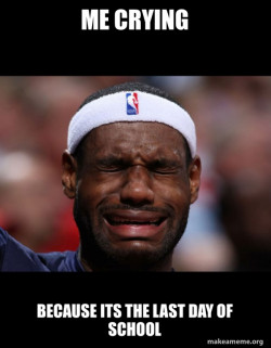 Lebron Crying