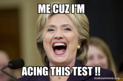Hillary Clinton Laughs