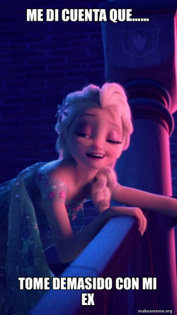 Drunk Elsa