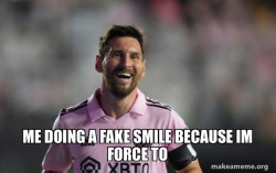 Happy Messi