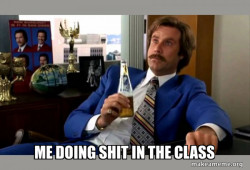 Ron Burgundy - boy that escalated quickly