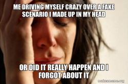 First World Problems