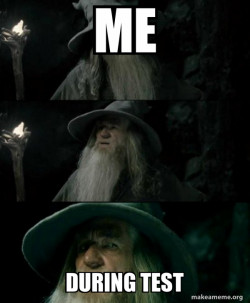 Confused Gandalf