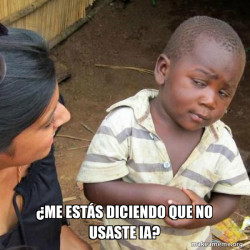 Skeptical Third World Kid