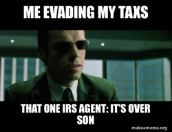 Agent Smith from the Matrix
