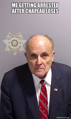 Rudy Giuliani Mugshot