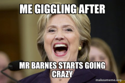 Hillary Clinton Laughs