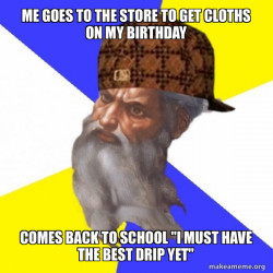 Scumbag Advice God