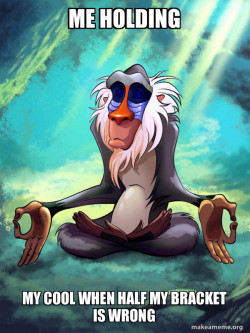 Rafiki Meditating - Lion King