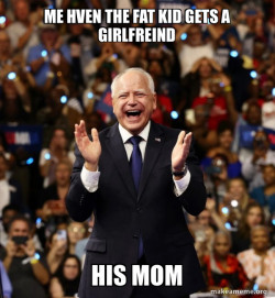 Happy Tim Walz