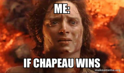 it's over