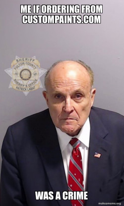Rudy Giuliani Mugshot