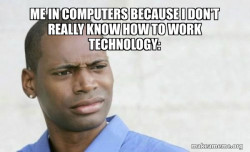 Confused Black Man