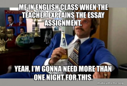 Ron Burgundy - boy that escalated quickly