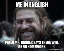 Happy Ned Stark Meme