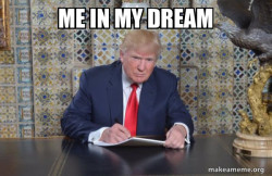 Donald Trump Writing Speech