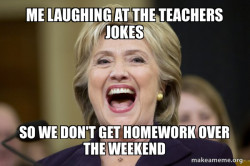 Hillary Clinton Laughs