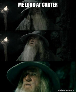 Confused Gandalf