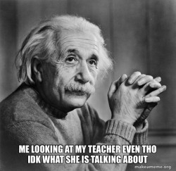 Serious Albert Einstein