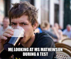 Lazy College Senior